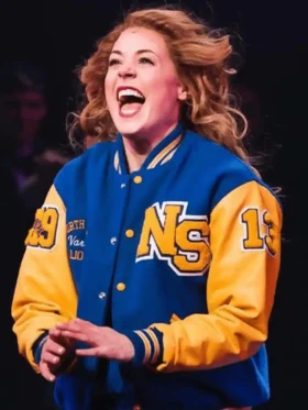 Sabrina Carpenter Mean Girls Musical Varsity Jacket Front