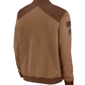Salute To Service Denver Broncos Brown Jacket For Sale
