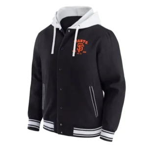 San Francisco Giants Black Hooded Jacket