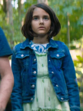 Sketch Bianca Belle Blue Denim Jacket Side