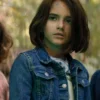 Sketch Bianca Belle Blue Denim Jacket Back