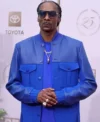 Snoop Dogg BET Awards 2025 Blue Leather Coat