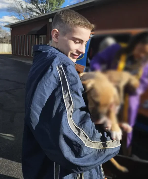 Sovereign Jacob Tremblay Blue Track Jacket