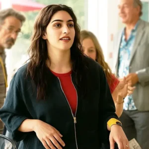 Stick S01 Lilli Kay Black Bomber Jacket Side