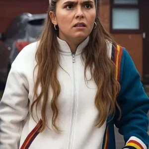 Such Brave Girls S02 Lizzie Davidson Zip Up Jacket Back