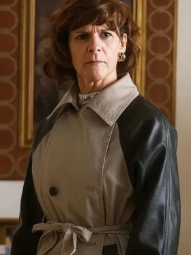 Such Brave Girls S02 Louise Brealey Trench Coat Front