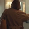 The Better Sister S01 Jessica Biel Brown Trench Cotton Coat