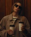 The Better Sister S01 Jessica Biel Brown Trench Coat