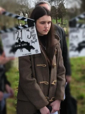 The Crow Girl S01 Chloé Sweetlove Brown Coat