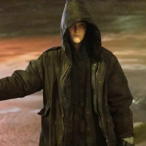 The Crow Girl S01 Clara Rugaard Hooded Jacket