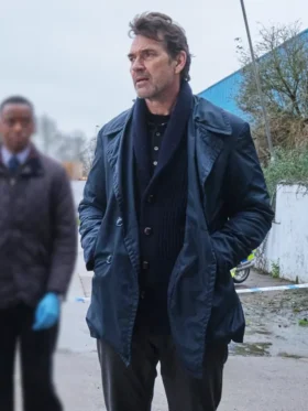 The Crow Girl S01 Dougray Scott Blue Peacoat