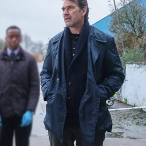 The Crow Girl S01 Dougray Scott Blue Peacoat