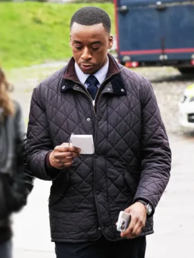 The Crow Girl S01 Elliot Edusah Quilted Jacket Side