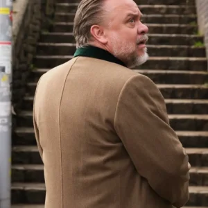 The Crow Girl S01 Lee Boardman Wool Coat