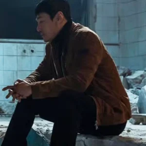 The Defects Choi Young-joon Brown Suede Jacket