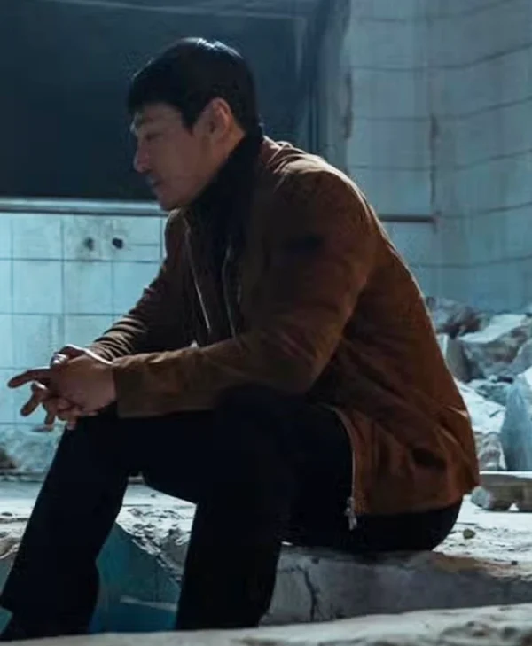 The Defects Choi Young-joon Brown Suede Jacket