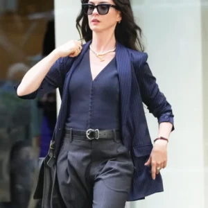The Devil Wears Prada 2 Anne Hathaway Blue Blazer