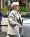 The Devil Wears Prada 2 Meryl Streep Grey Blazer