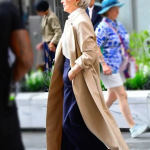 The Devil Wears Prada 2 Meryl Streep Beige Trench Coat
