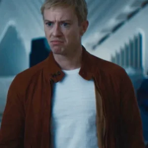 The Fantastic Four First Steps Joseph Quinn Brown Bomber Jacket Side