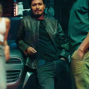 The Gringo Hunters S01 Harold Torres Black Leather Jacket