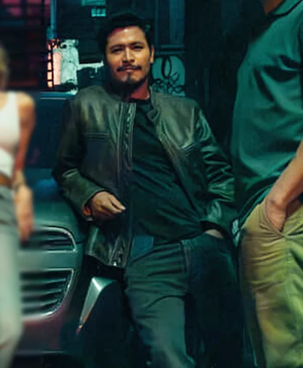 The Gringo Hunters S01 Harold Torres Black Leather Jacket