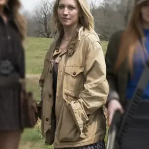 The Hunting Wives S01 Brittany Snow Brown Jacket