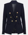 The Hunting Wives S01 Malin Akerman Blue Blazer