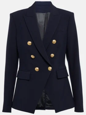 The Hunting Wives S01 Malin Akerman Blue Blazer