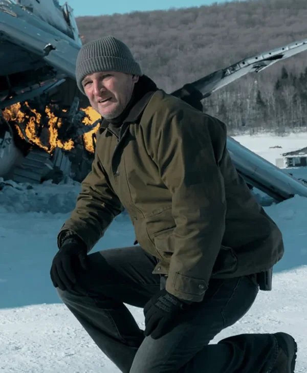 The Last Frontier S01 Jason Clarke Cotton Jacket