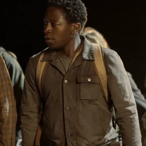 The Long Walk David Jonsson Grey Jacket Side