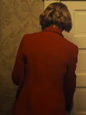 The Monkey Tess Degenstein Red Blazer
