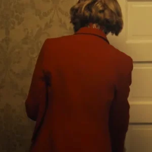 The Monkey Tess Degenstein Red Blazer