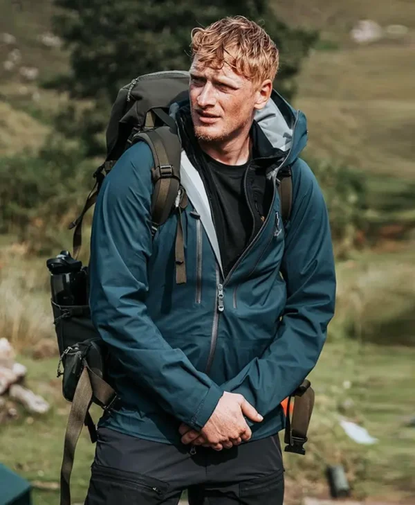 The North Bart Harder Blue Hooded Jacket