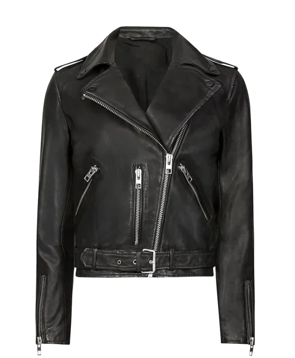 The Sandman S02 Rose Walker Black Leather Jacket