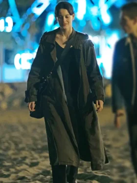 The Snow Girl S02 Milena Smit Green Coat