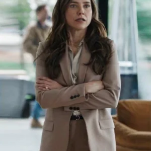 The Stranger in My Home Sophia Bush Blazer Back