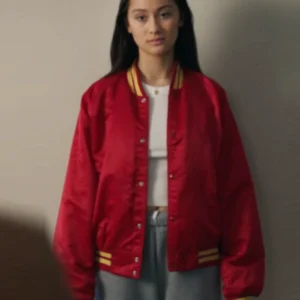 The Summer I Turned Pretty S03 Lola Tung Red Jacket