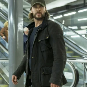 The Terminal List Dark Wolf S01 Taylor Kitsch Black Jacket