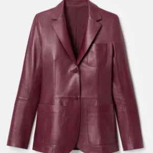 The View Ana Navarro Leather Blazer