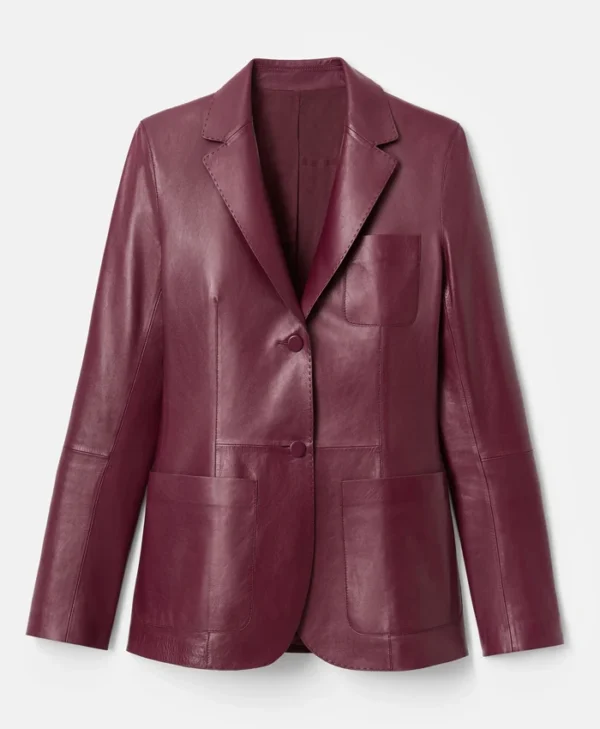 The View Ana Navarro Leather Blazer