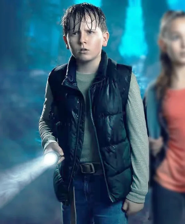 The Wildman of Shaggy Creek Hudson Hensley Puffer Vest Side