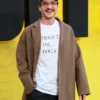 Thunderbolts Pedro Pascal Brown Trench Coat Side