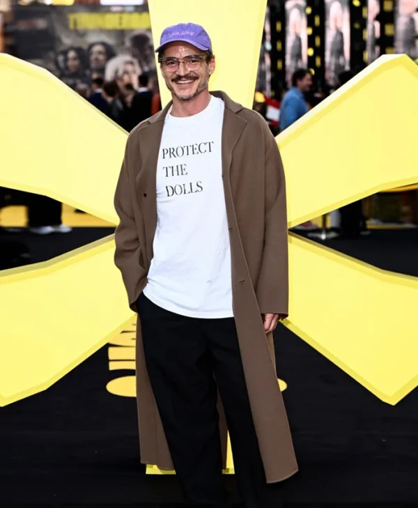 Thunderbolts Pedro Pascal Brown Trench Coat