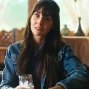 Together Alison Brie Blue Denim Jacket