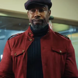 Trouble Man Michael Jai White Red Jacket Side
