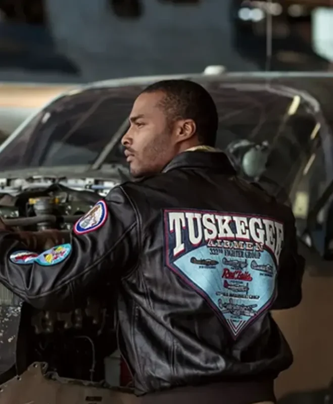 Tuskegee Airmen Bomber Jacket 05