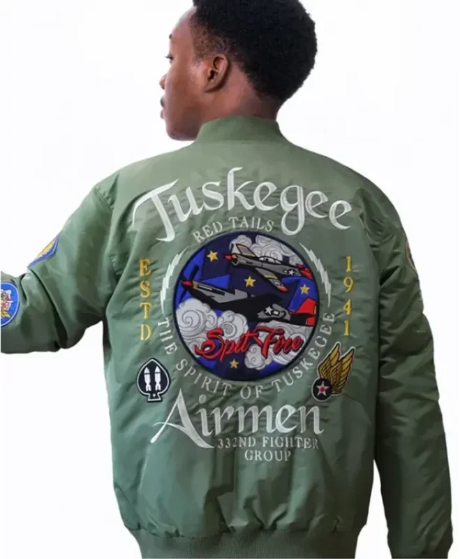 Tuskegee Airmen Bomber Jacket 06