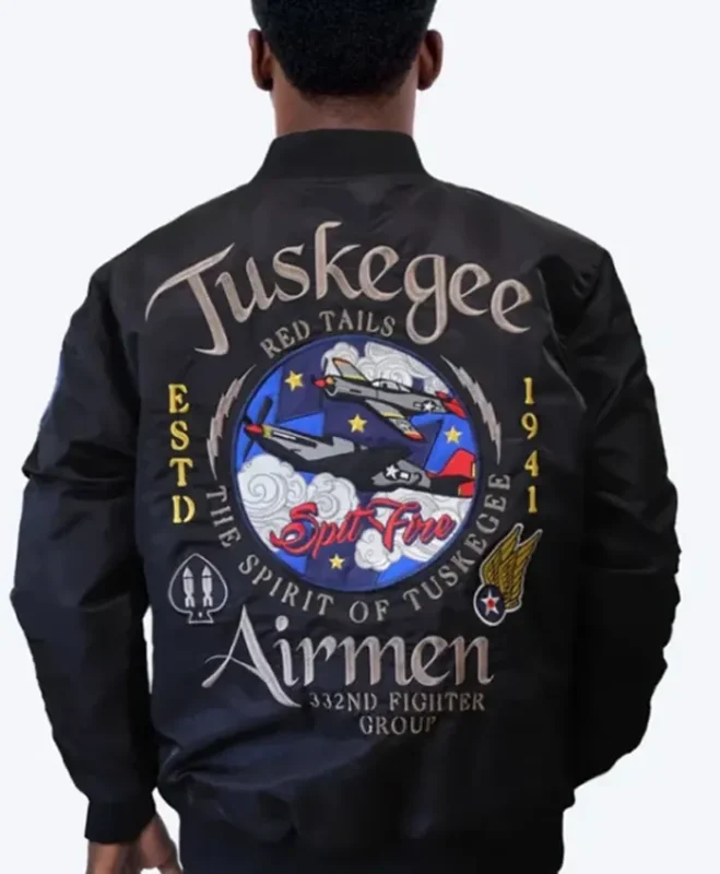 Tuskegee Airmen Bomber Jacket 07