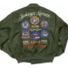 Tuskegee Airmen Bomber Jacket Back 02